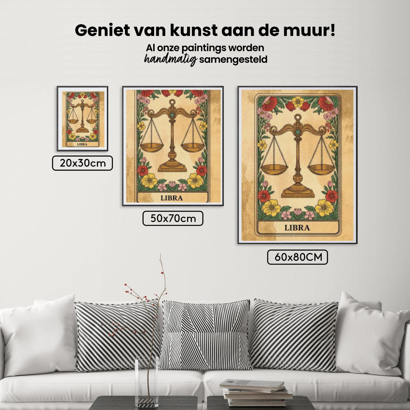 Diamantmaleri - Stjernetegn - Vægten