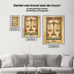 Diamantmaleri - Stjernetegn - Vægten