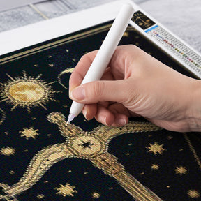 Diamantmaleri - Stjernetegn - Vægten