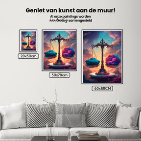 Diamantmaleri - Stjernetegn - Vægten