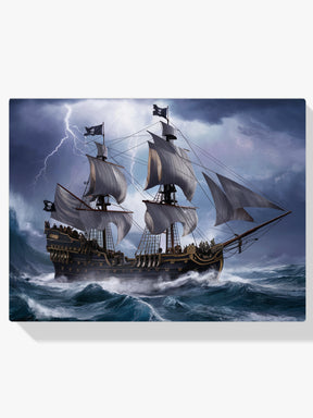 Diamantmaleri - Stormborn Galleon