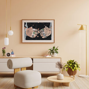 Diamantmaling - Tatoveringer på hænderne - SEOS Shop ®