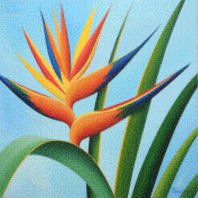 Mini diamantmaleri - Tropisk flimmer