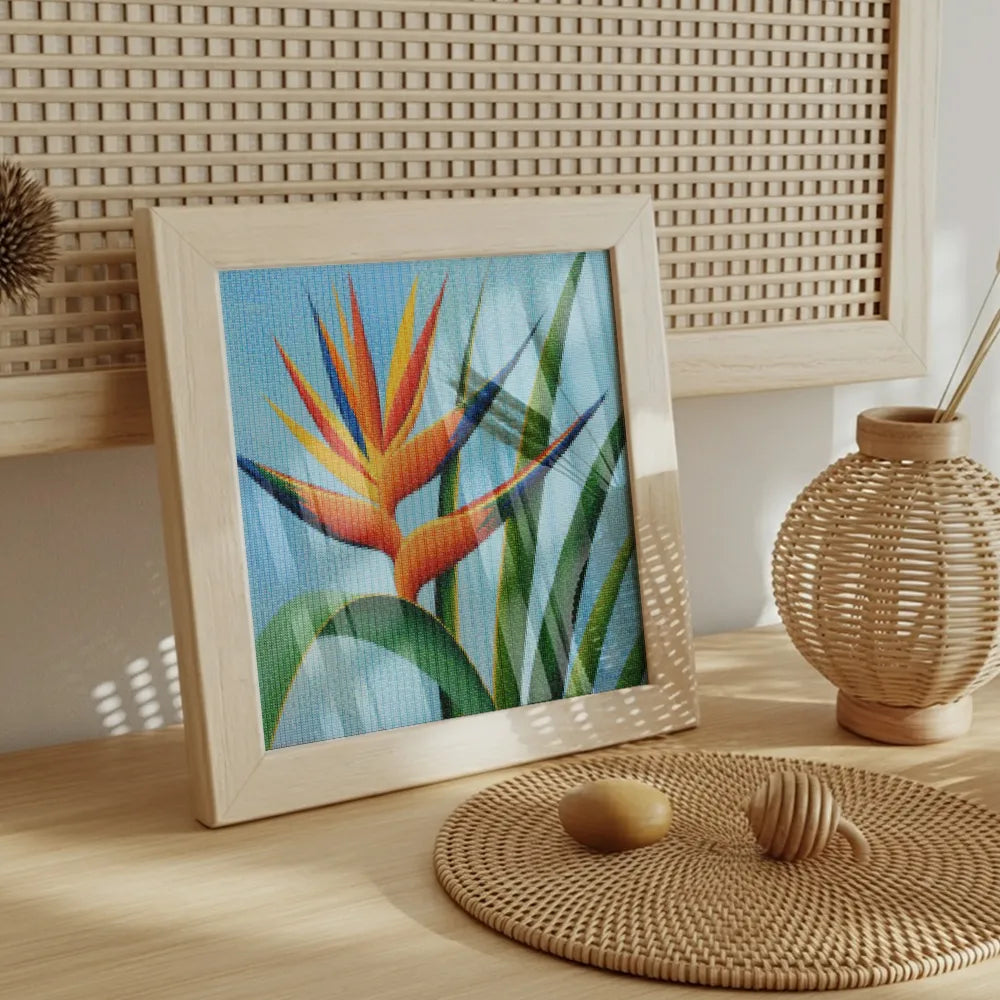 Mini diamantmaleri - Tropisk flimmer