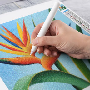 Mini diamantmaleri - Tropisk flimmer