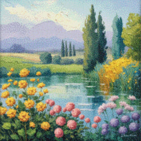 Mini diamantmaleri - Havebillede