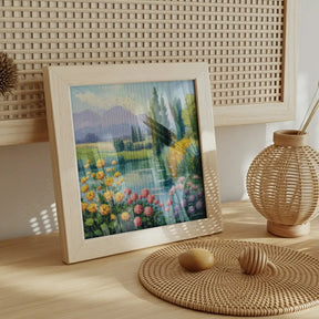 Mini diamantmaleri - Havebillede