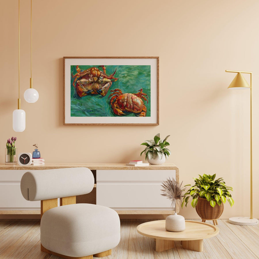 Diamantmaleri - To krabber