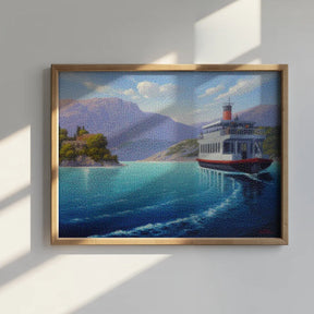 Diamantmaleri - Færge til ingenting