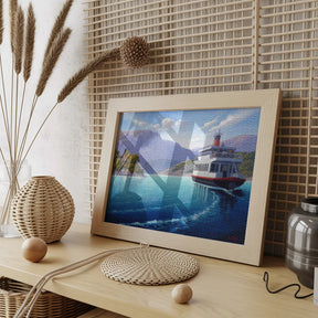 Diamantmaleri - Færge til ingenting