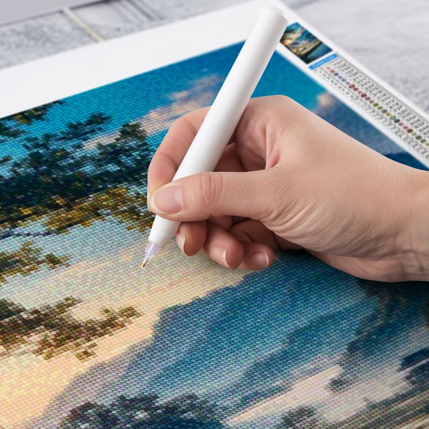 Diamantmaling - Fredfyldte marker