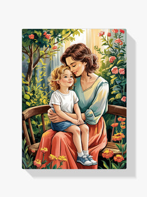 Diamantmaleri - For evigt hendes barn