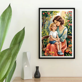 Diamantmaleri - For evigt hendes barn