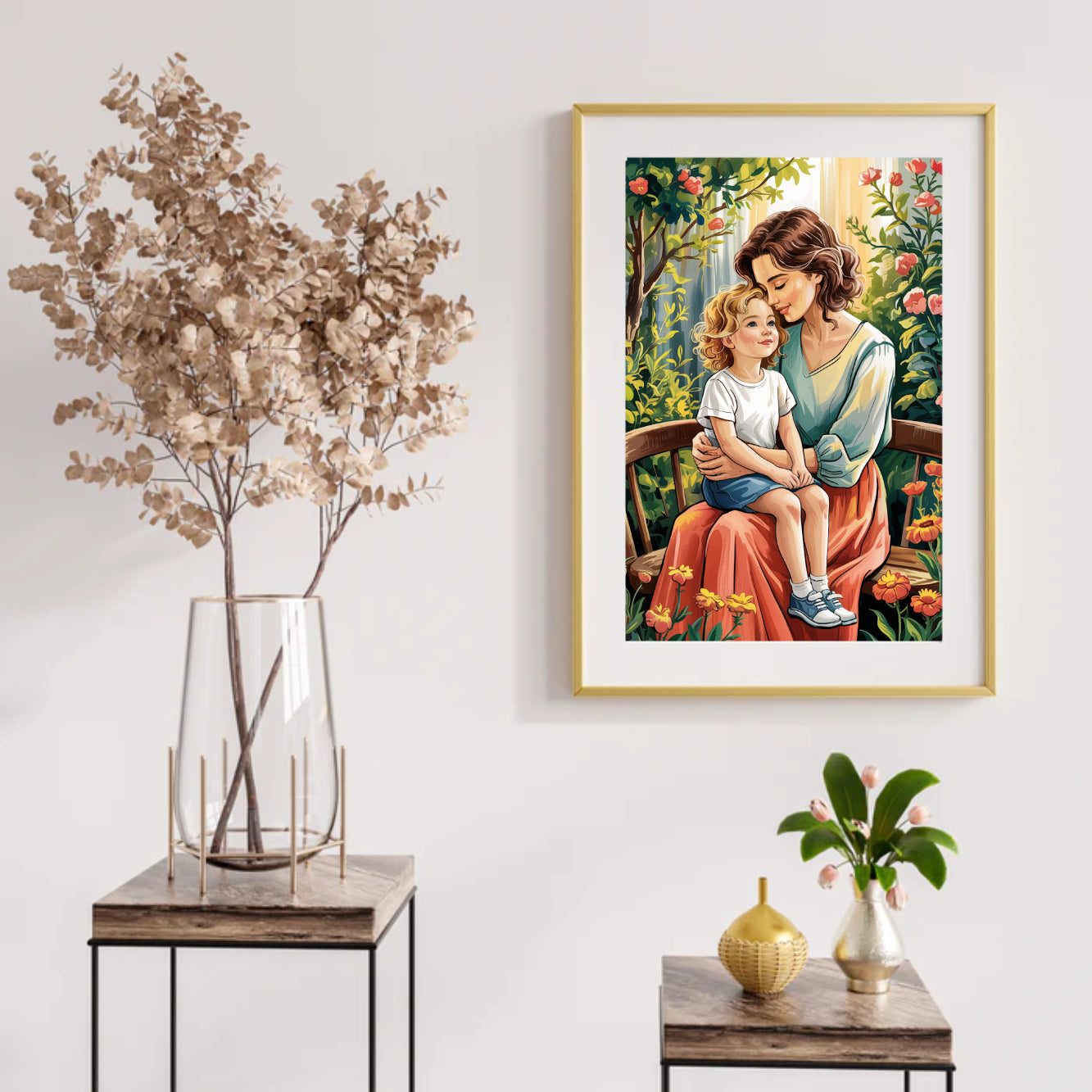 Diamantmaleri - For evigt hendes barn