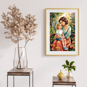 Diamantmaleri - For evigt hendes barn