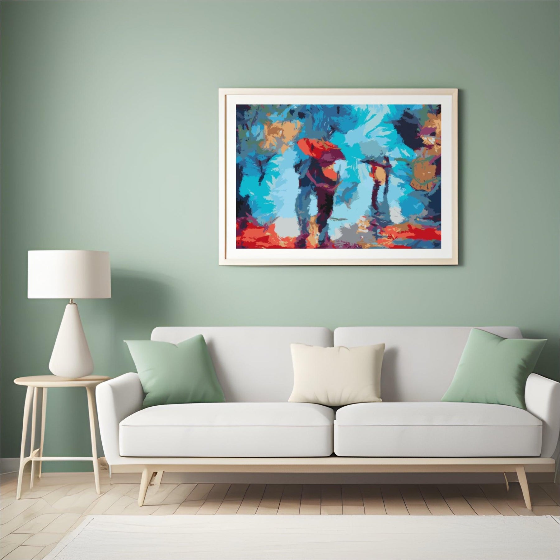 Diamantmaling - Gå i regnen - SEOS Shop ®