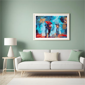 Diamantmaling - Gå i regnen - SEOS Shop ®