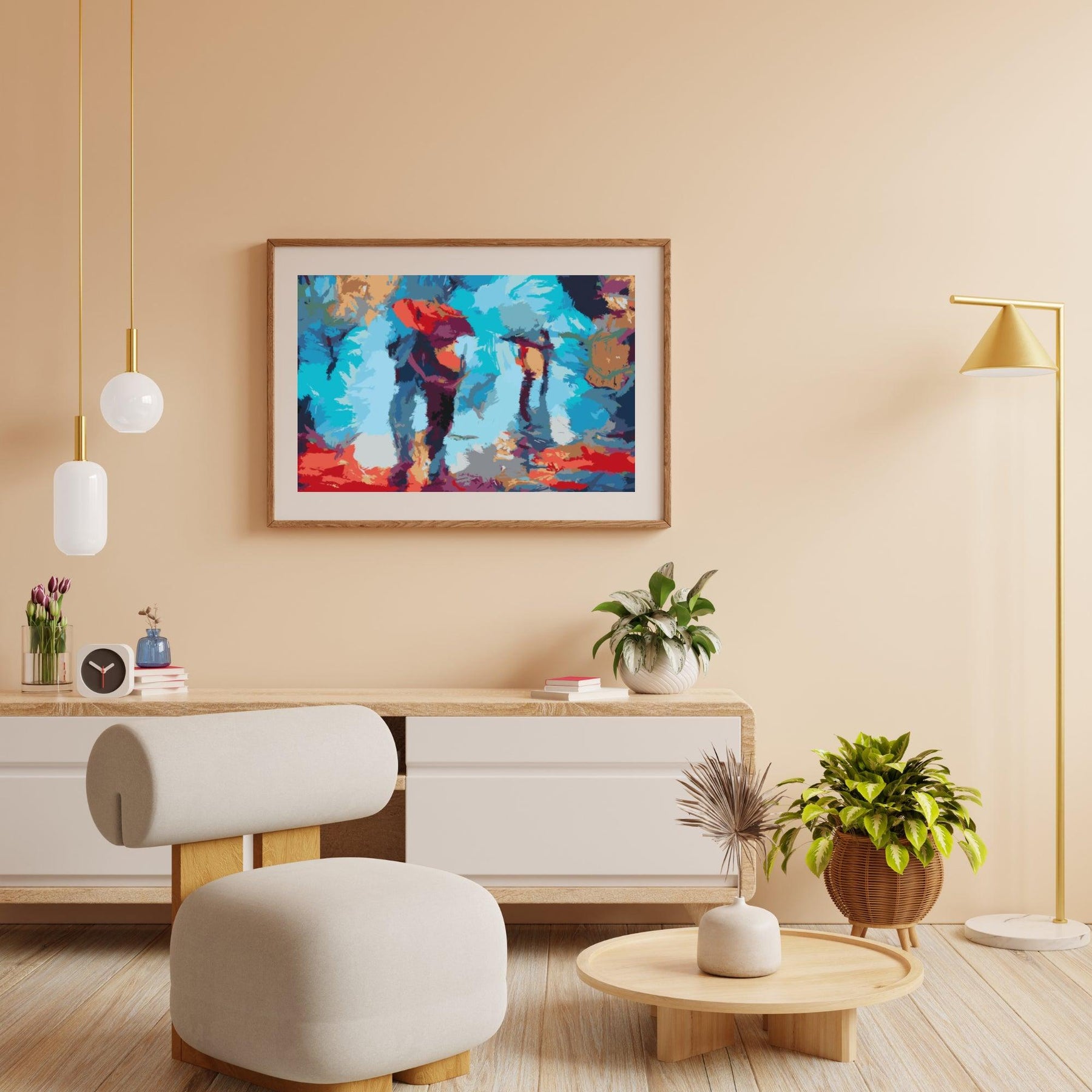 Diamantmaling - Gå i regnen - SEOS Shop ®