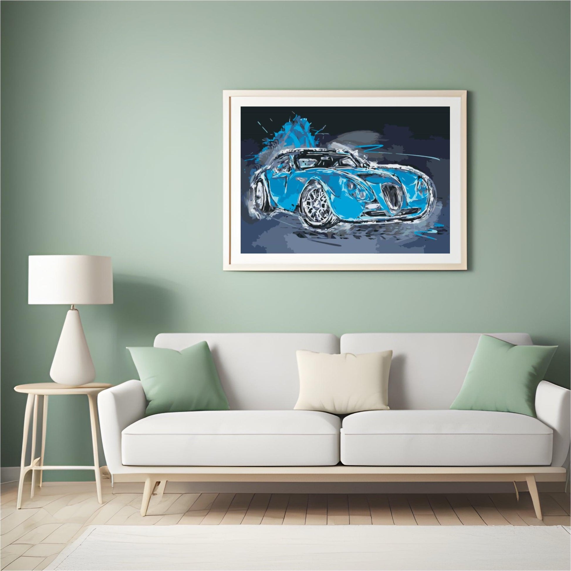 Diamantmaling - Wiesmann GT MF4 - SEOS Shop ®