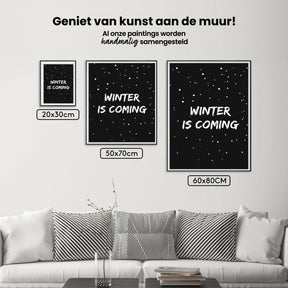 Diamantmaling - Vinteren kommer