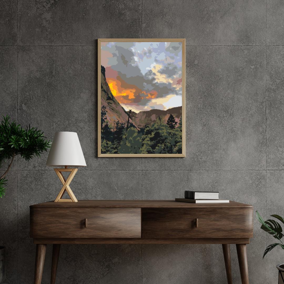 Diamantmaling - Yosemite Nationalpark - SEOS Shop ®