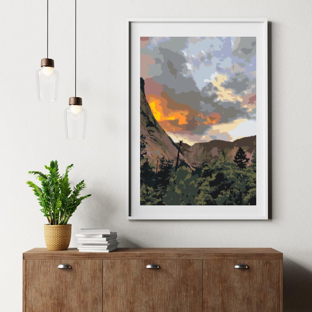 Diamantmaling - Yosemite Nationalpark - SEOS Shop ®