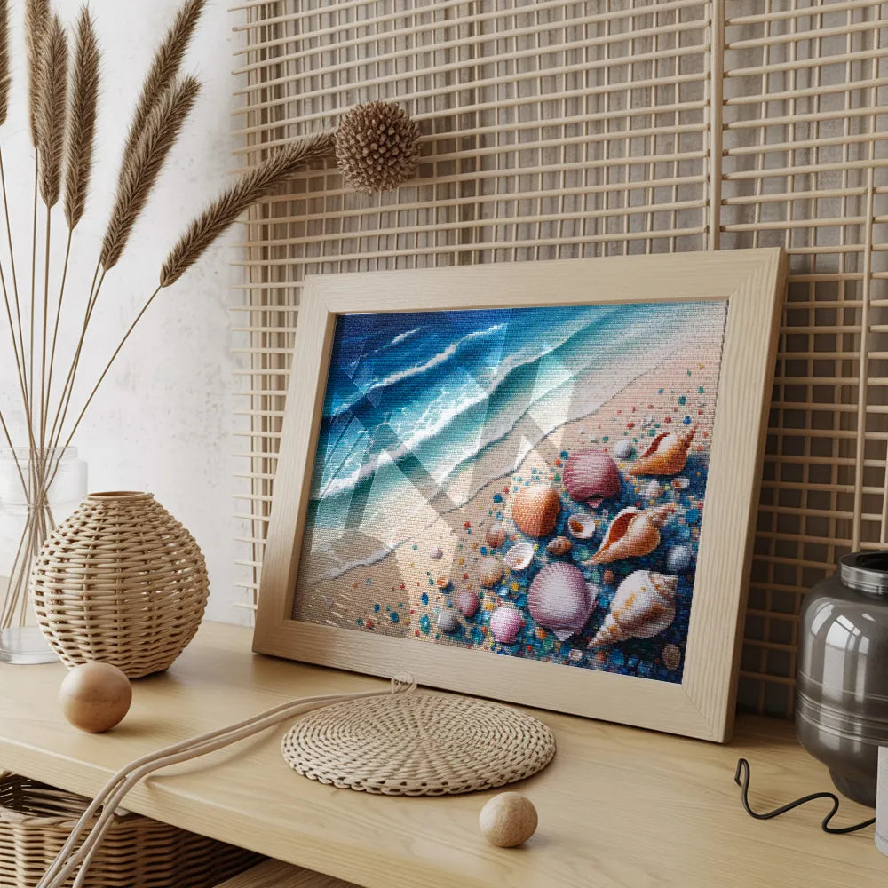 Diamantmaleri - Muslingeskalkonfetti