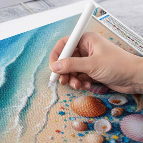 Diamantmaleri - Muslingeskalkonfetti