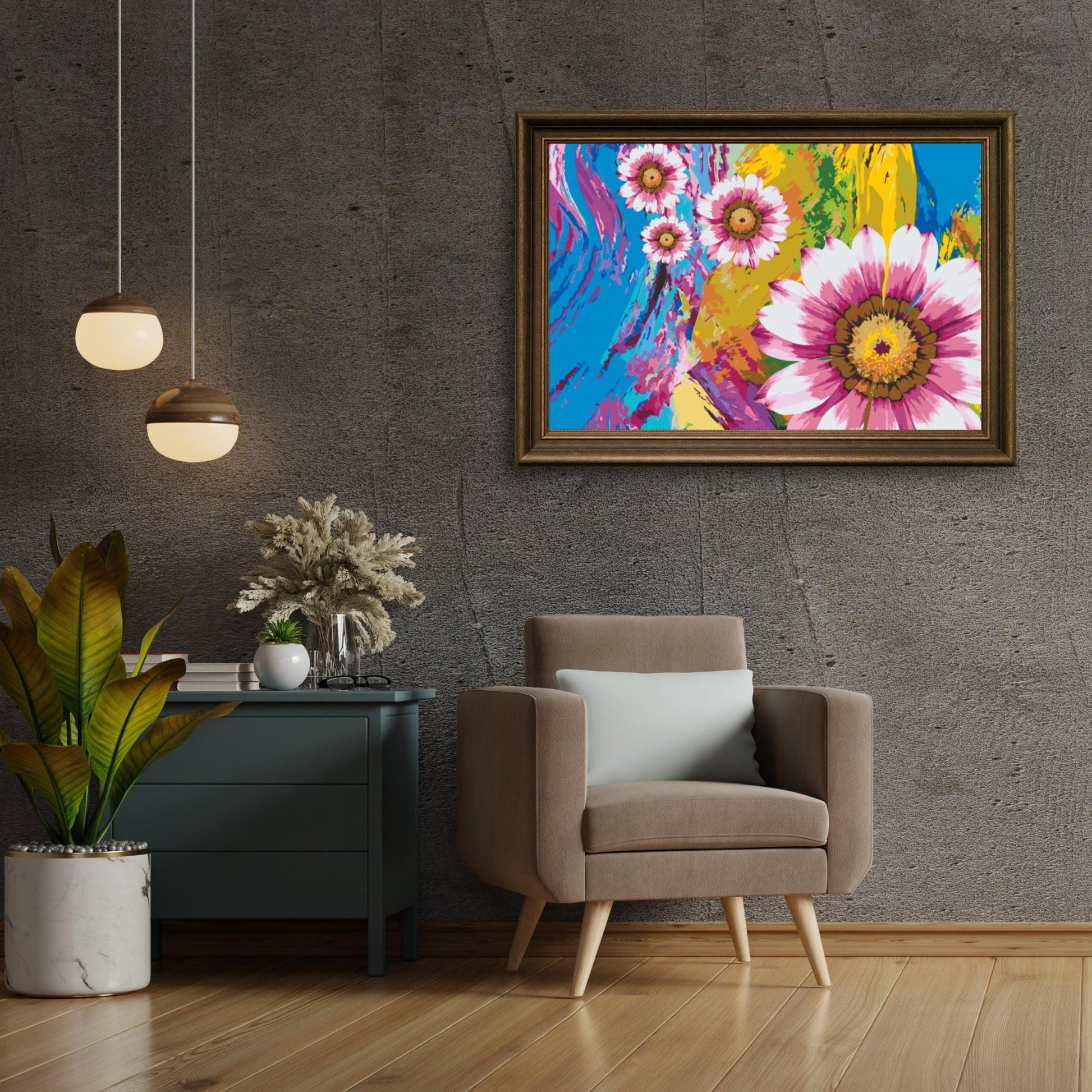 Diamantmaling - Sommerblomster - SEOS Shop ®