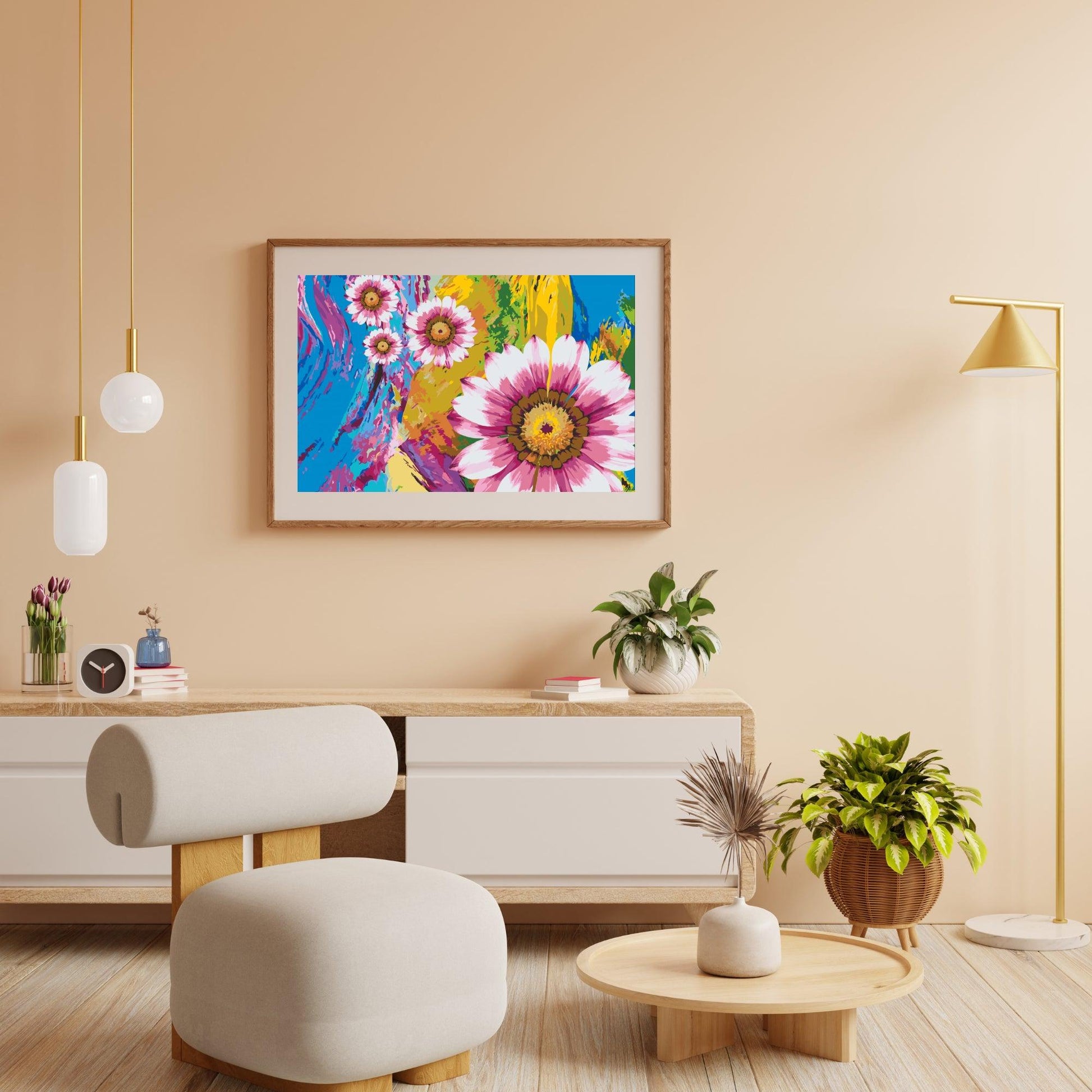 Diamantmaling - Sommerblomster - SEOS Shop ®