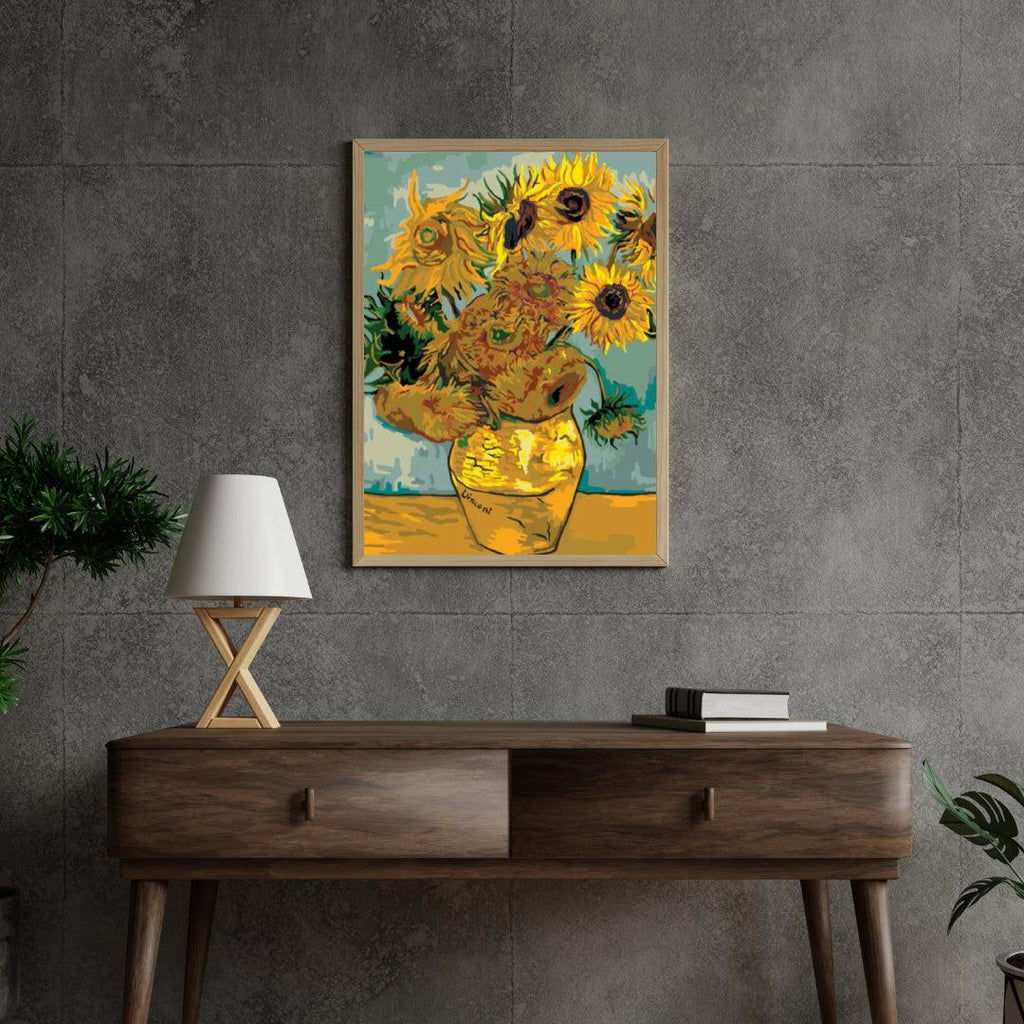 Diamantmaleri - Solsikker Van Gogh - SEOS Shop ®