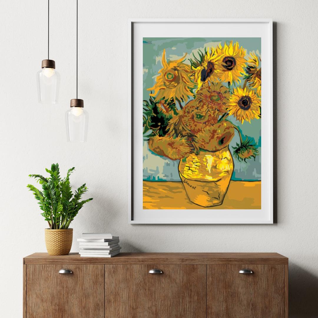 Diamantmaleri - Solsikker Van Gogh - SEOS Shop ®
