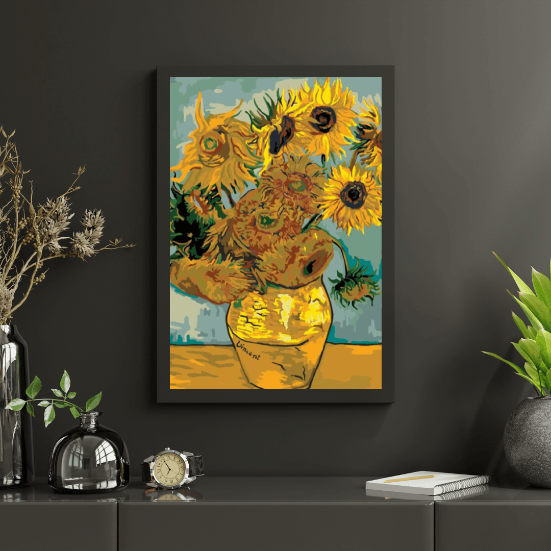Diamantmaleri - Solsikker Van Gogh - SEOS Shop ®