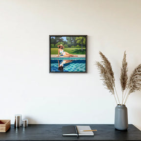 Mini diamantmaleri - Poolside Echo