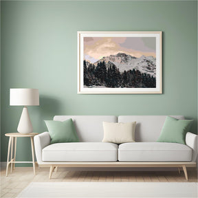 Diamantmaleri - Schweiziske Alper Jungfrau - SEOS Shop ®