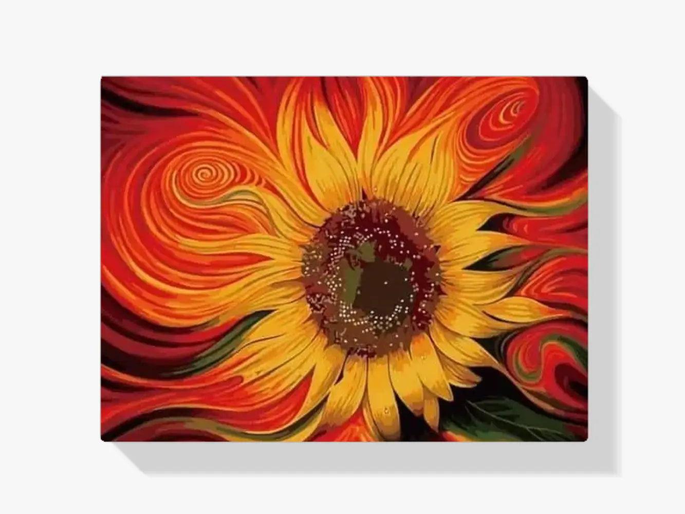 Diamantmaleri Kunstnerisk Solsikke - SEOS Shop ®