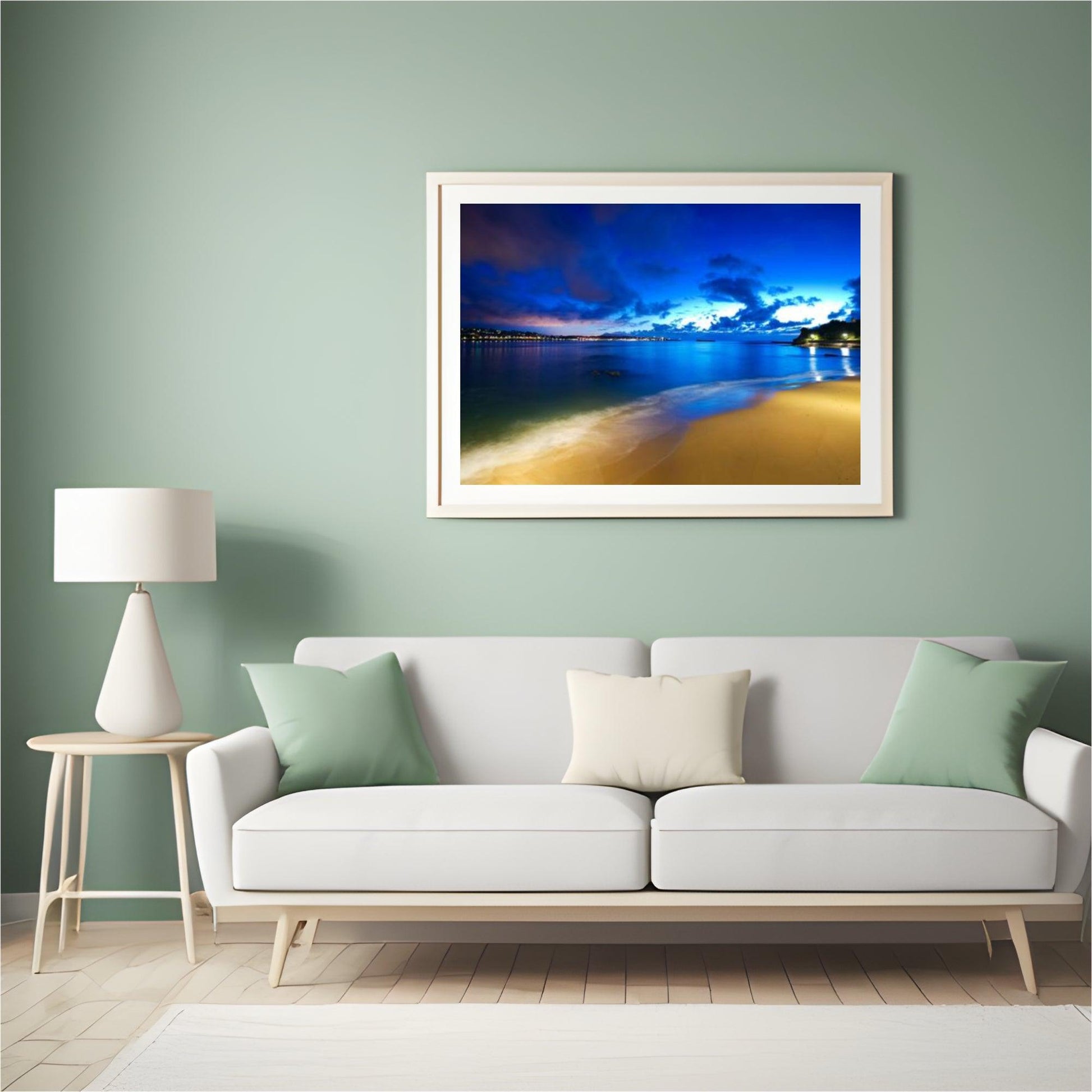 Diamantmaleri Blå himmel på stranden – SEOS Shop ®