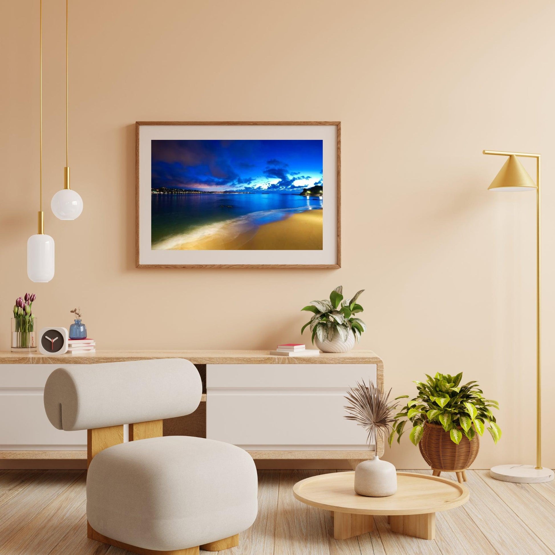 Diamantmaleri Blå himmel på stranden – SEOS Shop ®