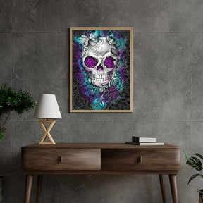 Diamantmaleri Blomst Sommerfugl Kranie - SEOS Shop ®