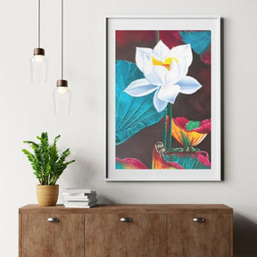 Diamantmaling Blomsterplade - SEOS Shop ®