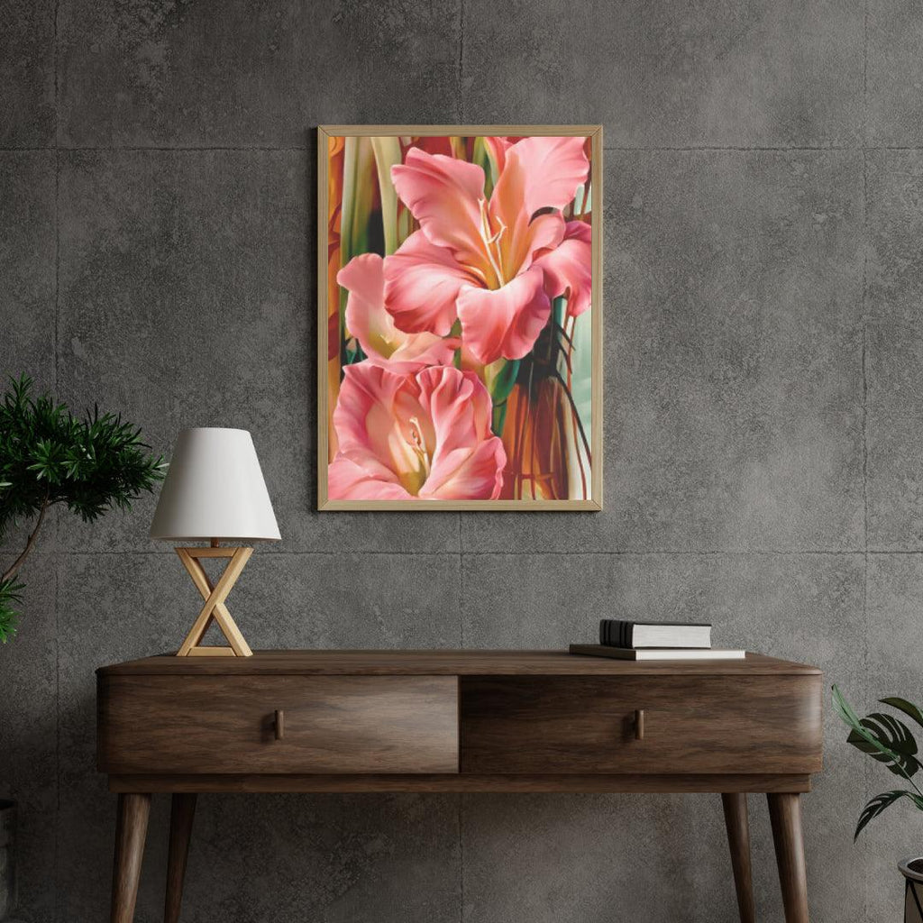 Diamantmaling Blomsterplade - SEOS Shop ®