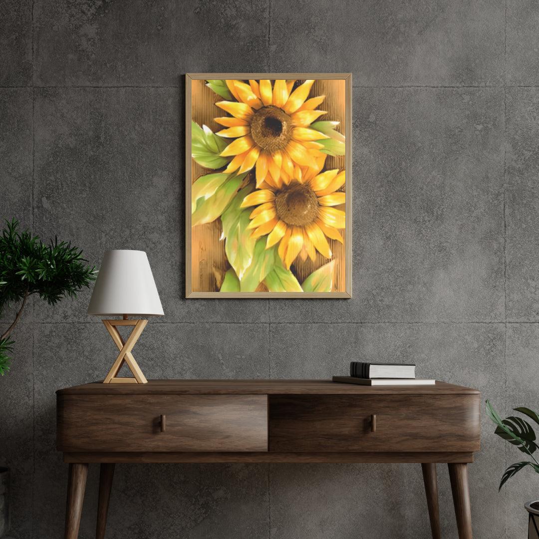 Diamantmaling Blomsterplade - SEOS Shop ®