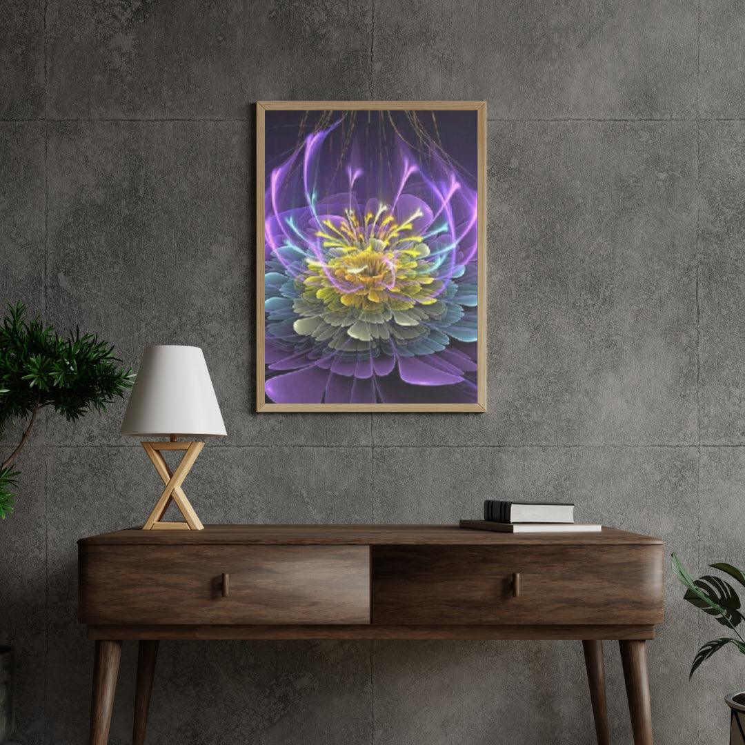 Diamantmaling Blomsterplade - SEOS Shop ®