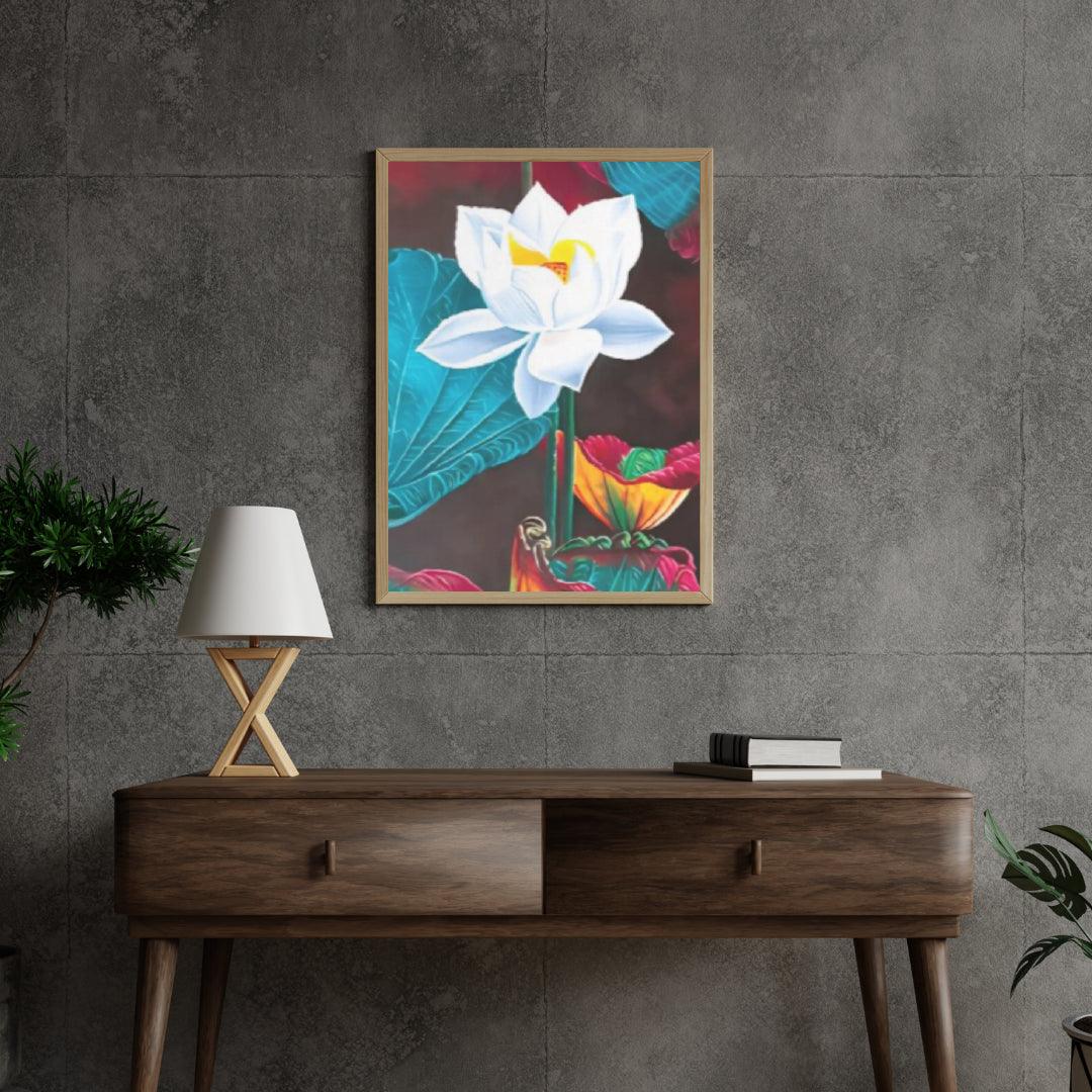 Diamantmaling Blomsterplade - SEOS Shop ®