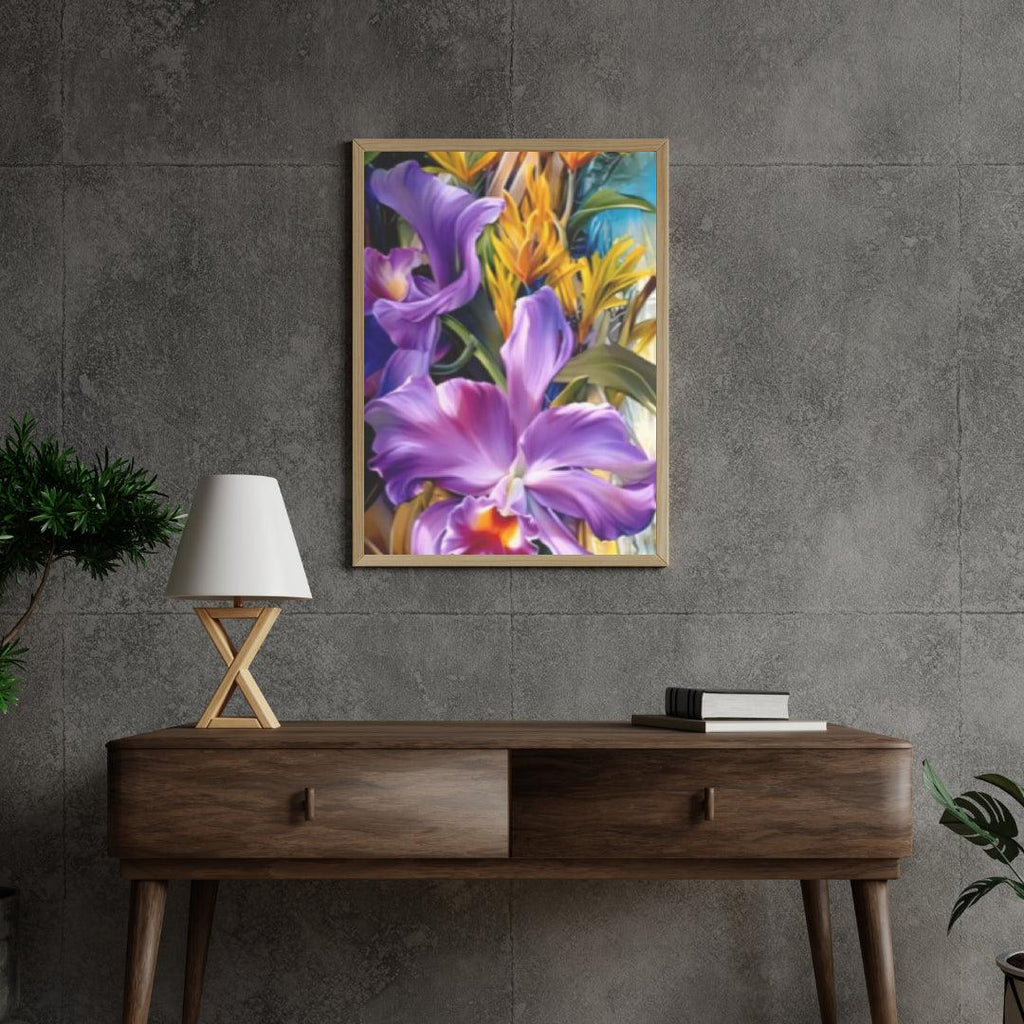 Diamantmaling Blomsterplade - SEOS Shop ®