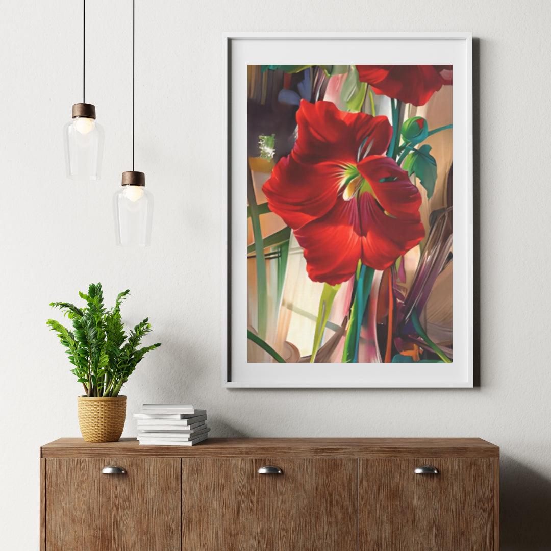 Diamantmaling Blomsterplade - SEOS Shop ®
