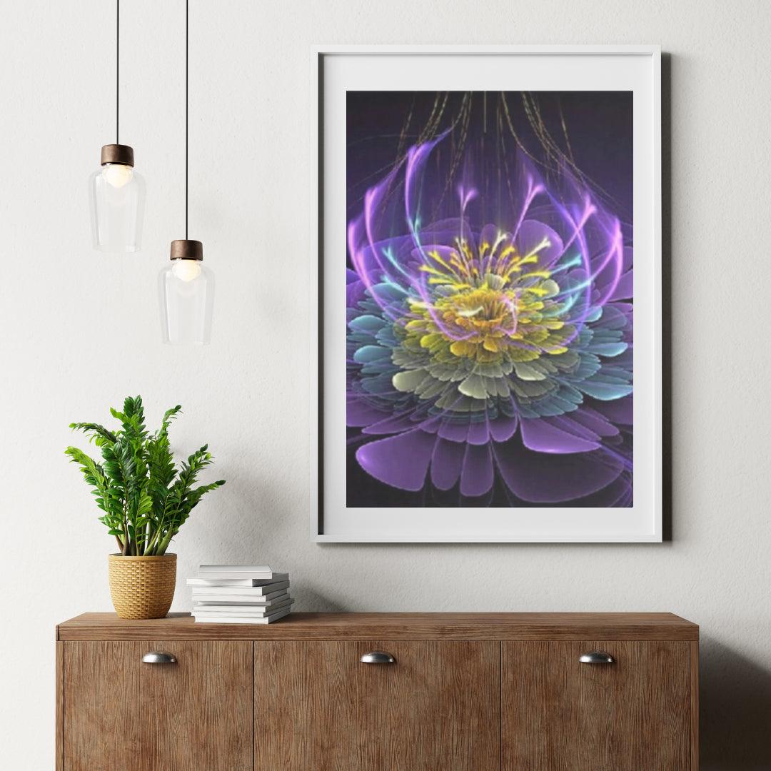 Diamantmaling Blomsterplade - SEOS Shop ®