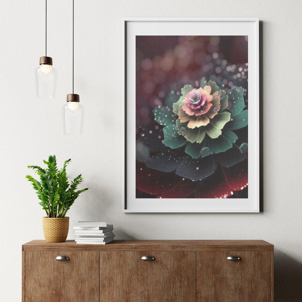 Diamantmaling Blomsterplade - SEOS Shop ®