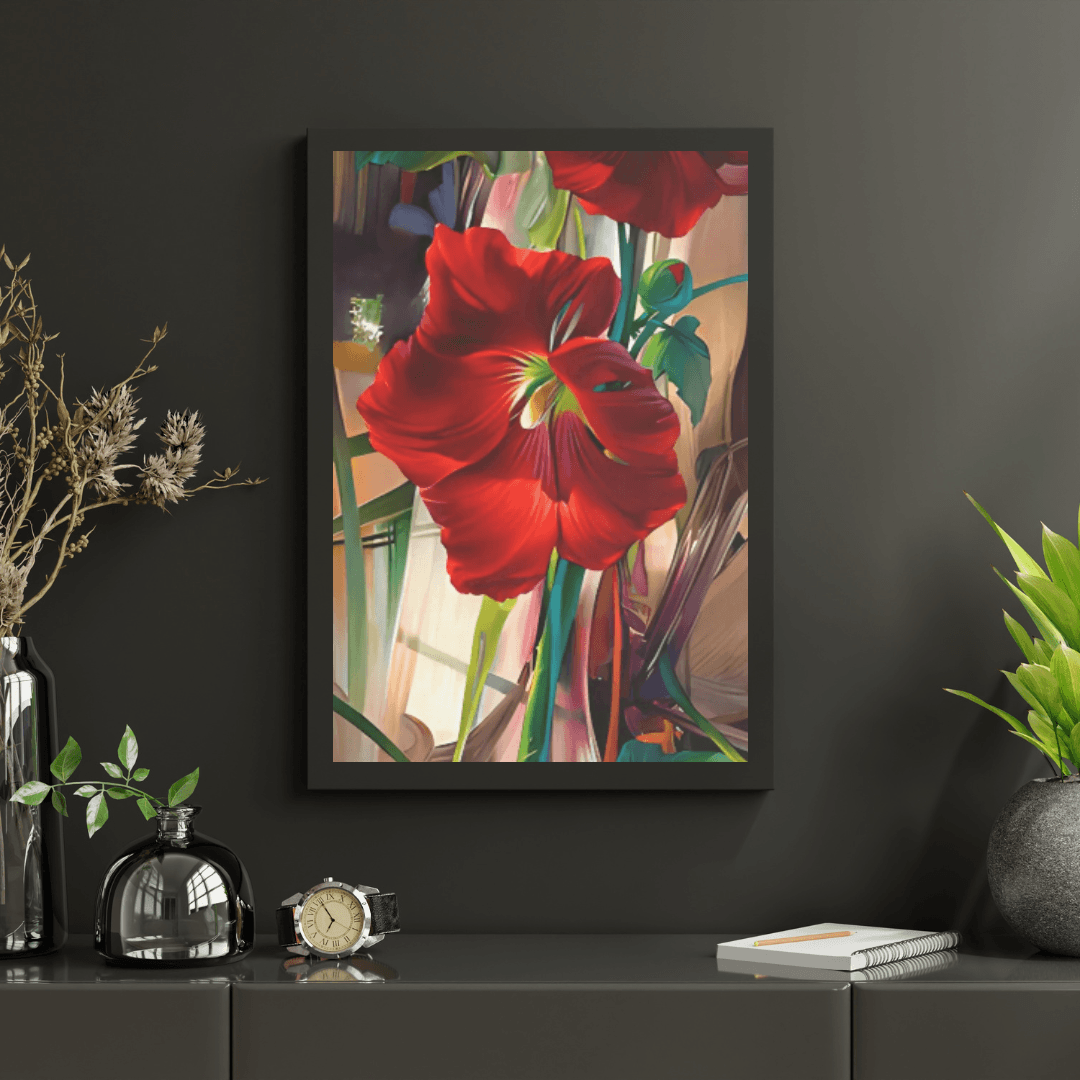 Diamantmaling Blomsterplade - SEOS Shop ®