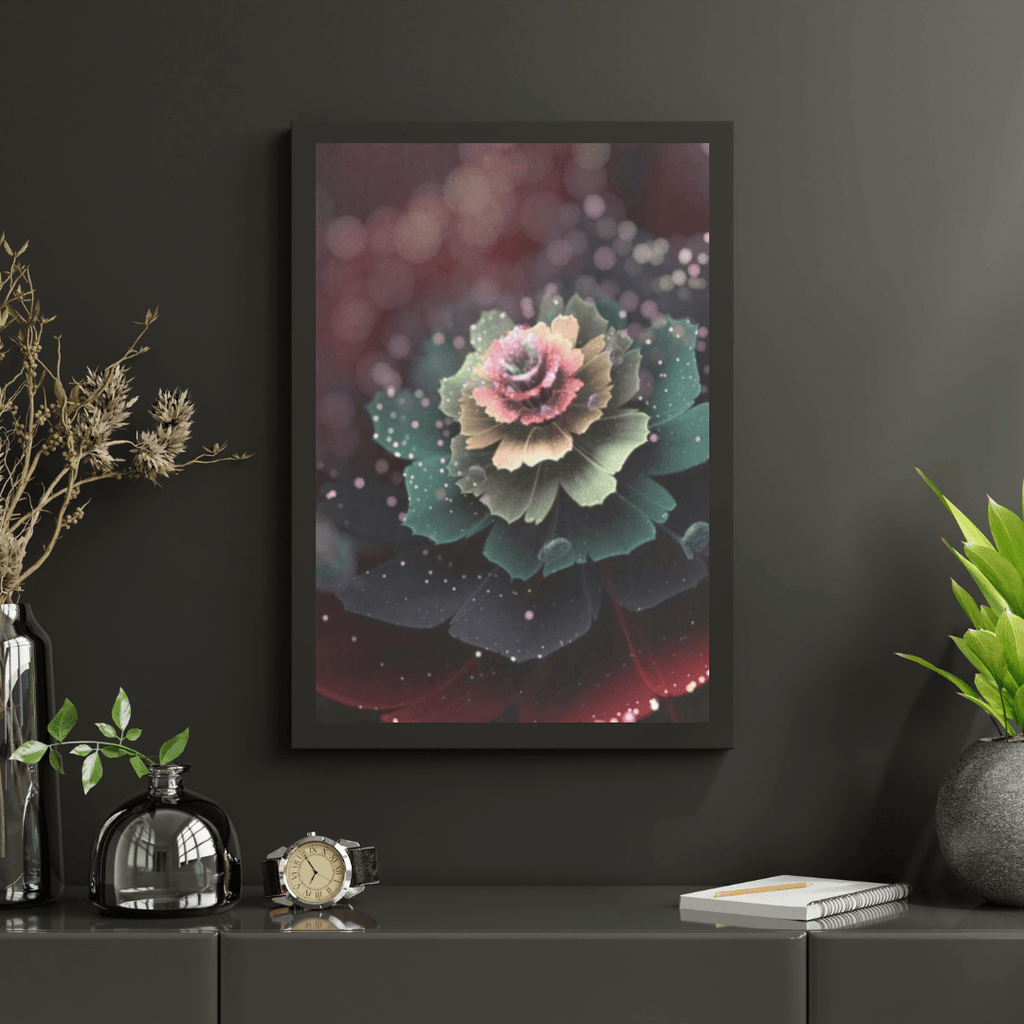 Diamantmaling Blomsterplade - SEOS Shop ®